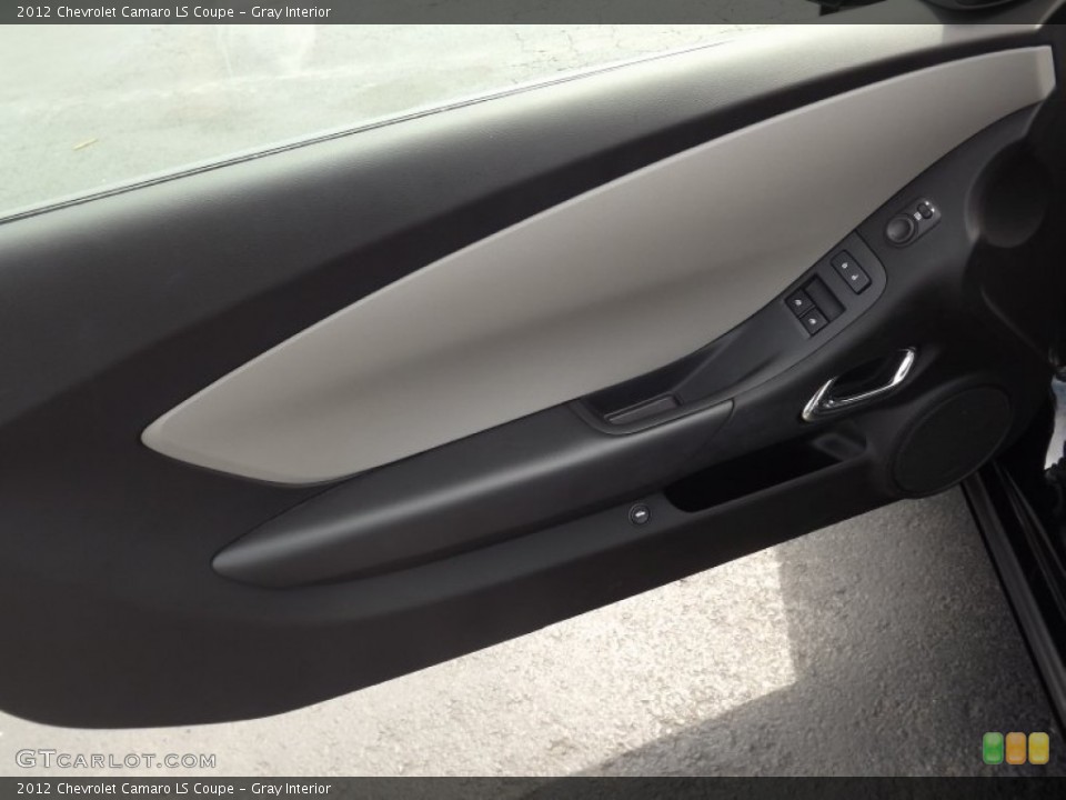 Gray Interior Door Panel for the 2012 Chevrolet Camaro LS Coupe #70372446
