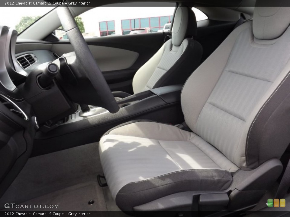 Gray Interior Front Seat for the 2012 Chevrolet Camaro LS Coupe #70372455