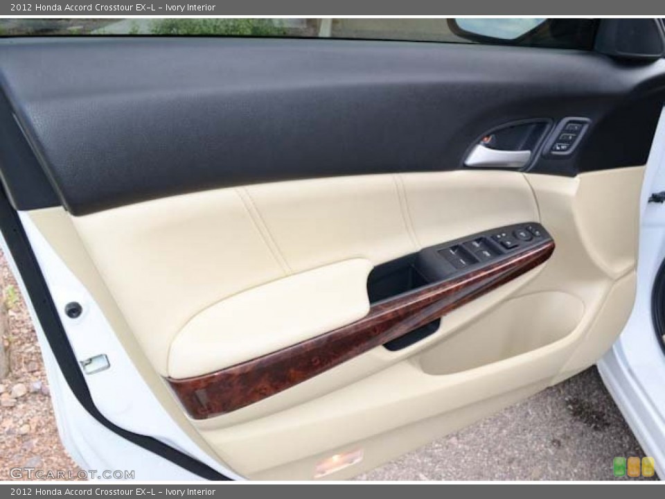 Ivory Interior Door Panel for the 2012 Honda Accord Crosstour EX-L #70372488