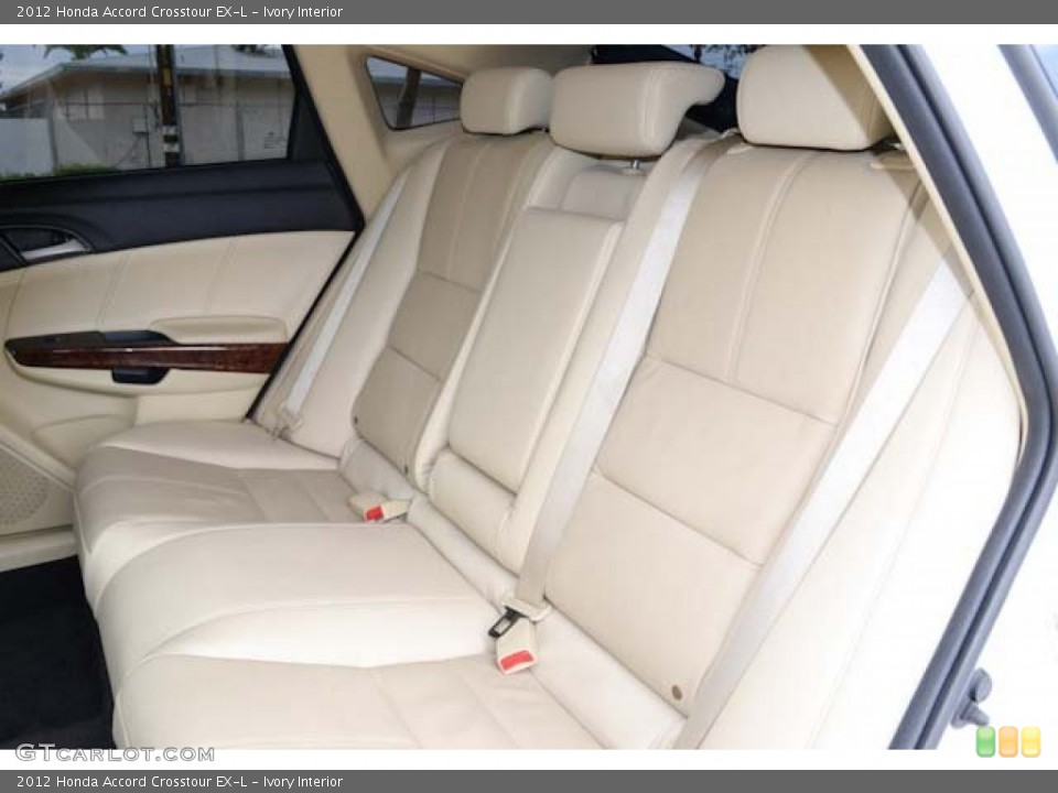 Ivory Interior Rear Seat for the 2012 Honda Accord Crosstour EX-L #70372536