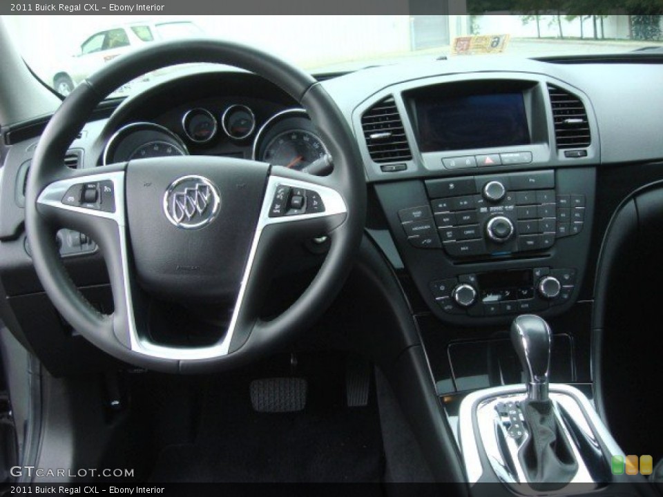 Ebony Interior Dashboard for the 2011 Buick Regal CXL #70373814