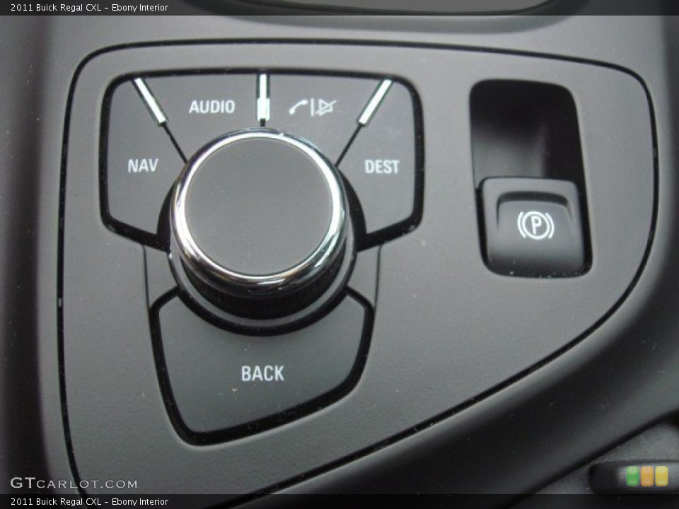 Ebony Interior Controls for the 2011 Buick Regal CXL #70373867