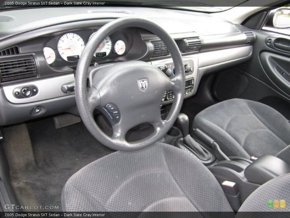 Dark Slate Gray Interior Prime Interior for the 2005 Dodge Stratus SXT Sedan #70377117