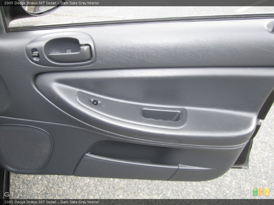 Dark Slate Gray Interior Door Panel for the 2005 Dodge Stratus SXT Sedan #70377204