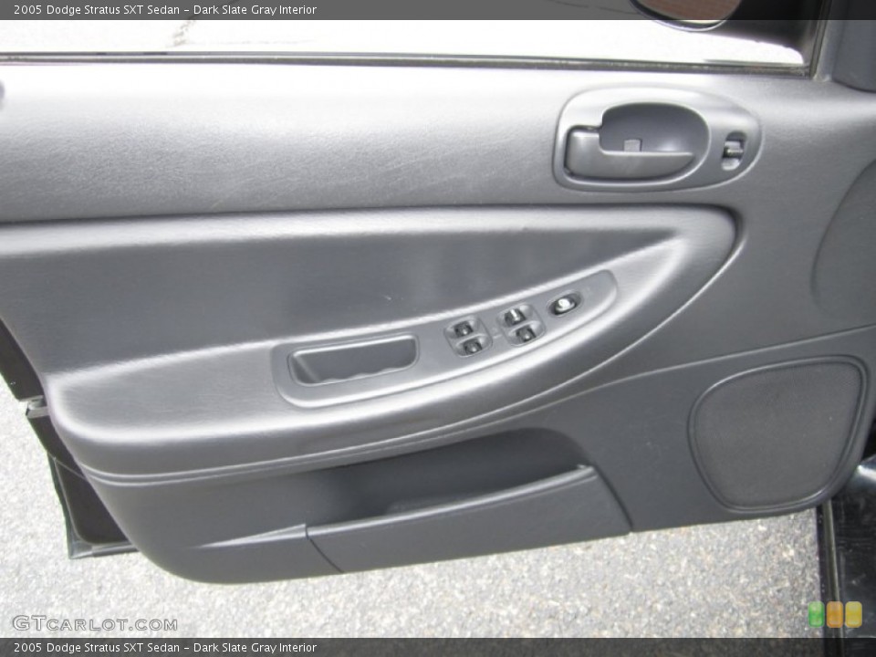 Dark Slate Gray Interior Door Panel for the 2005 Dodge Stratus SXT Sedan #70377213