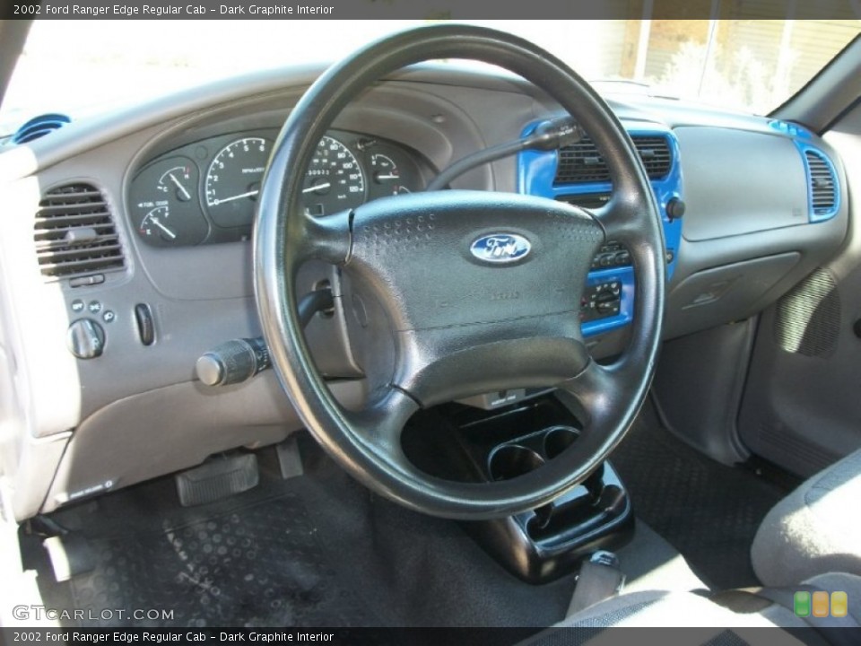 Dark Graphite Interior Steering Wheel for the 2002 Ford Ranger Edge Regular Cab #70377987