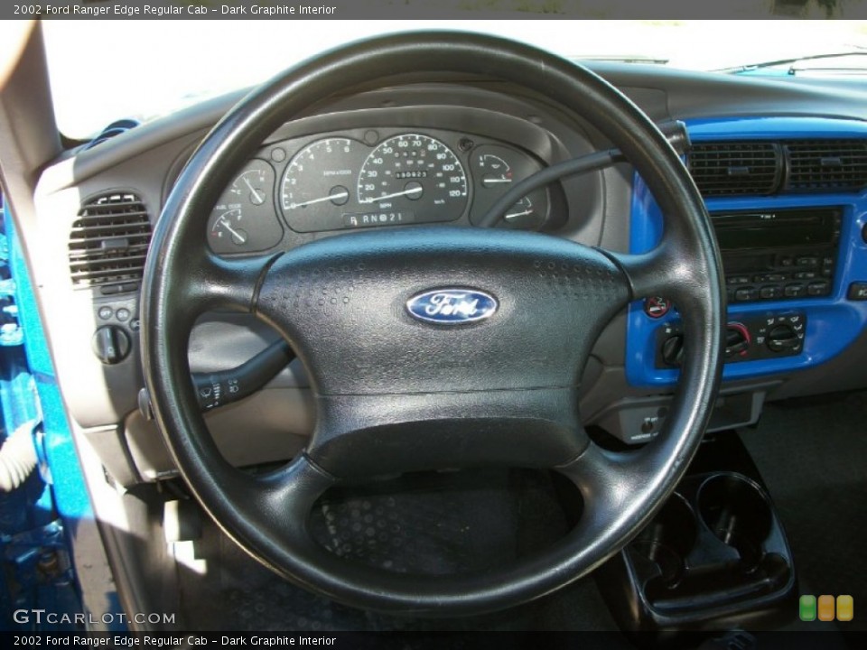 Dark Graphite Interior Steering Wheel for the 2002 Ford Ranger Edge Regular Cab #70378038