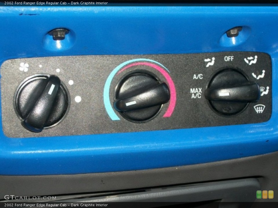 Dark Graphite Interior Controls for the 2002 Ford Ranger Edge Regular Cab #70378074