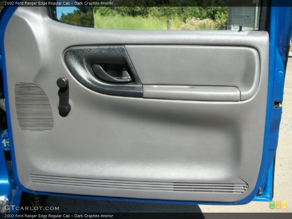 Dark Graphite Interior Door Panel for the 2002 Ford Ranger Edge Regular Cab #70378143