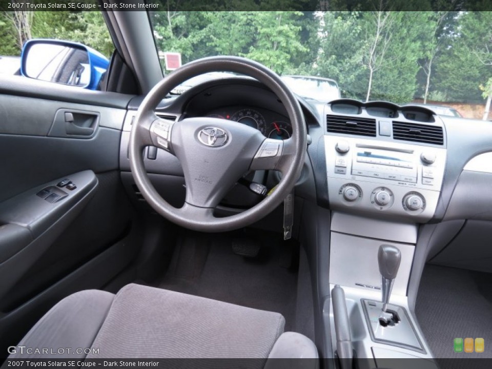 Dark Stone Interior Dashboard for the 2007 Toyota Solara SE Coupe #70386714