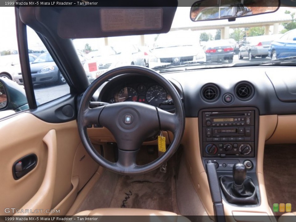 Tan Interior Dashboard for the 1999 Mazda MX-5 Miata LP Roadster #70387413