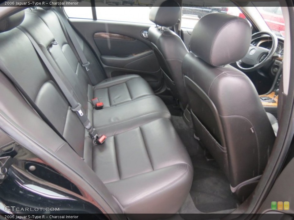 Charcoal Interior Rear Seat for the 2006 Jaguar S-Type R #70387818