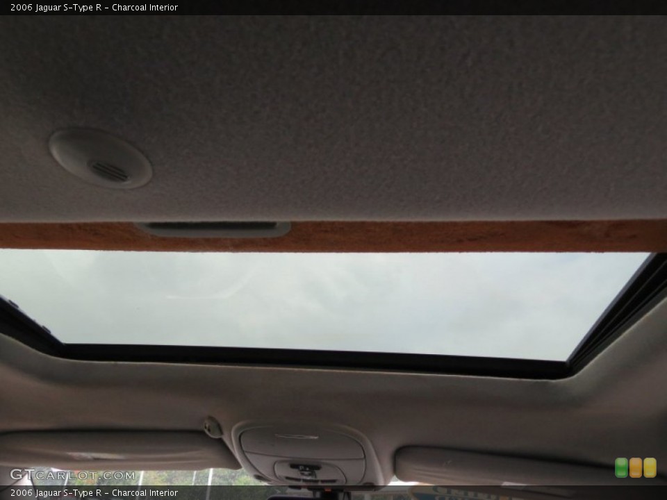 Charcoal Interior Sunroof for the 2006 Jaguar S-Type R #70387851