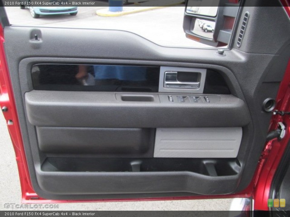 Black Interior Door Panel for the 2010 Ford F150 FX4 SuperCab 4x4 #70393251