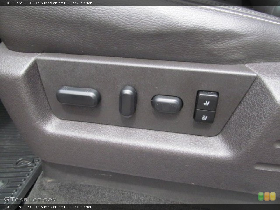 Black Interior Controls for the 2010 Ford F150 FX4 SuperCab 4x4 #70393272