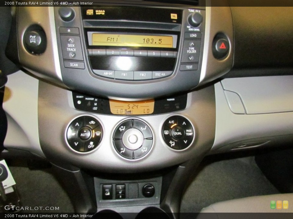 Ash Interior Controls for the 2008 Toyota RAV4 Limited V6 4WD #70394291