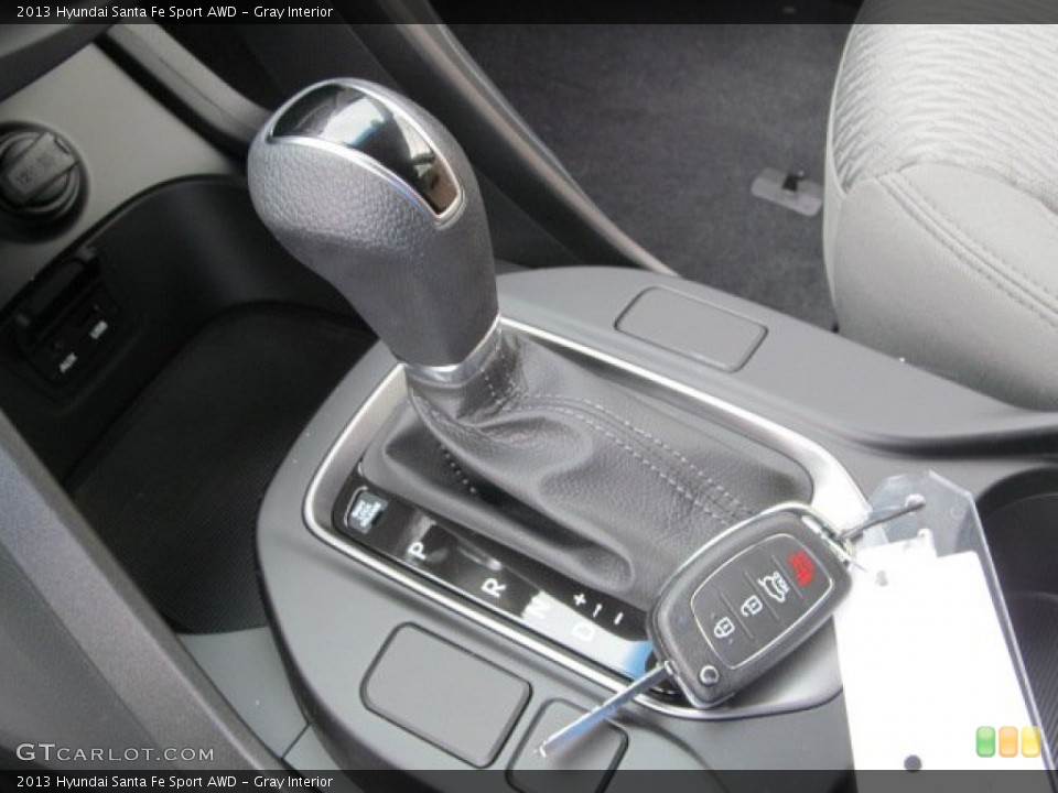 Gray Interior Transmission for the 2013 Hyundai Santa Fe Sport AWD #70395249
