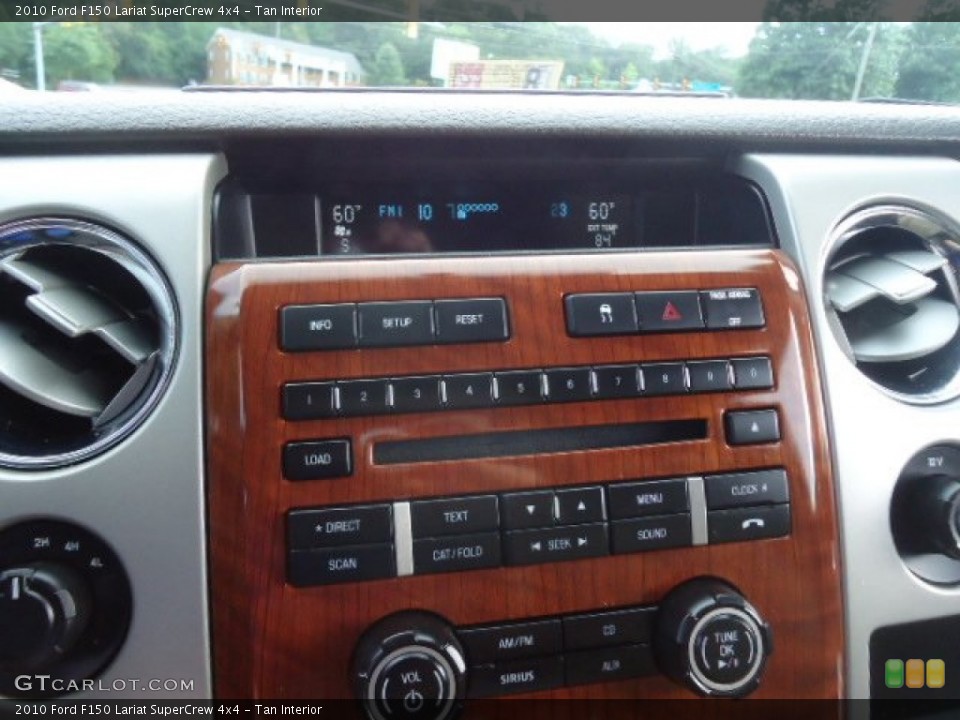 Tan Interior Controls for the 2010 Ford F150 Lariat SuperCrew 4x4 #70396080