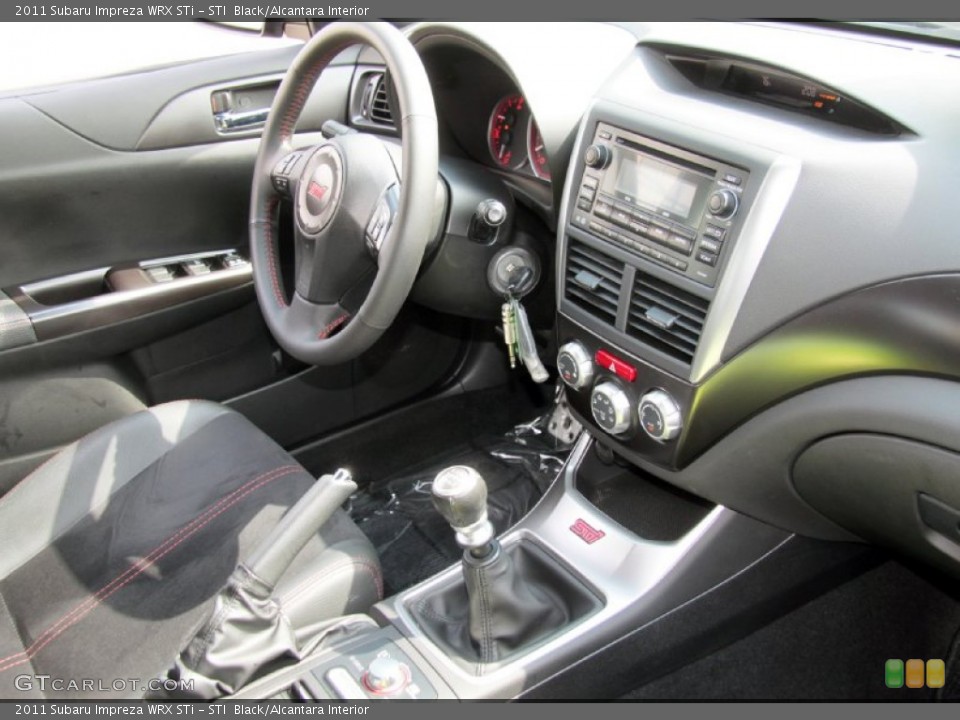 STI  Black/Alcantara Interior Photo for the 2011 Subaru Impreza WRX STi #70396323