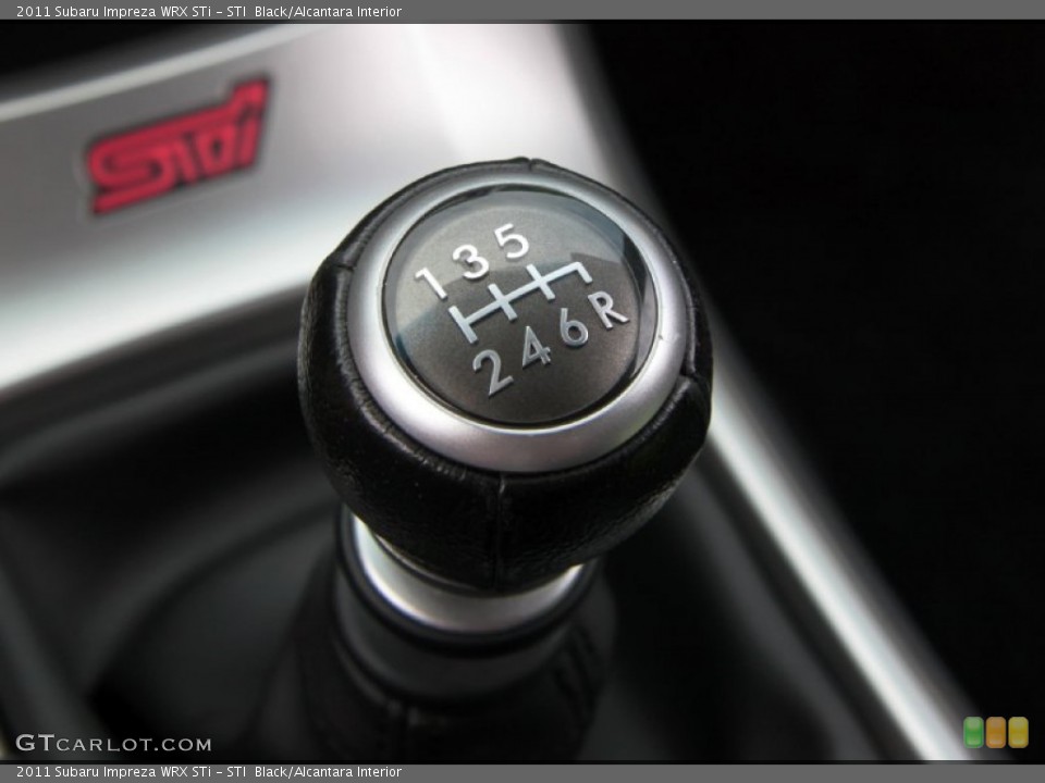 STI  Black/Alcantara Interior Transmission for the 2011 Subaru Impreza WRX STi #70396401