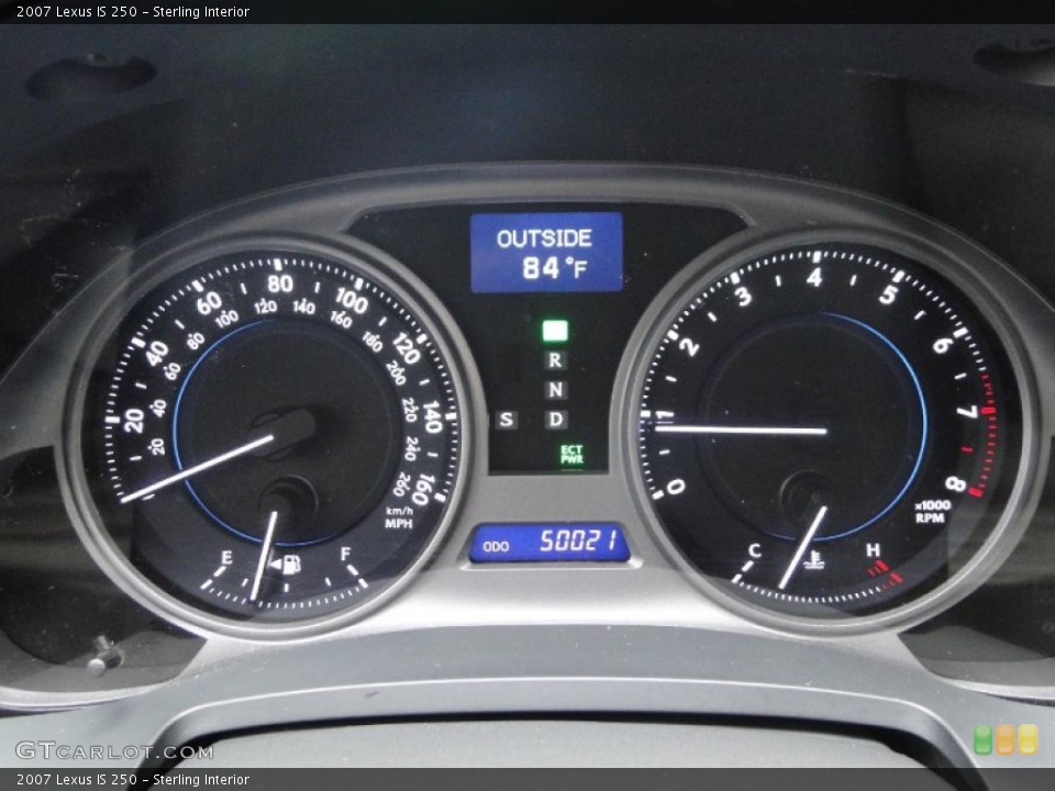 Sterling Interior Gauges for the 2007 Lexus IS 250 #70396405