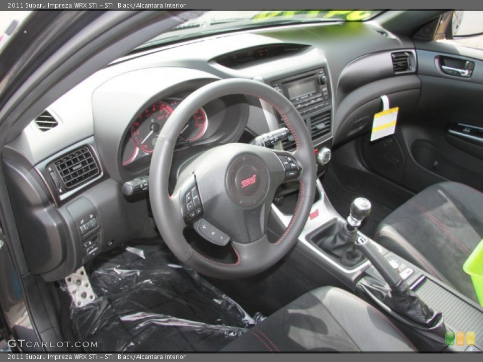 STI  Black/Alcantara Interior Prime Interior for the 2011 Subaru Impreza WRX STi #70396431