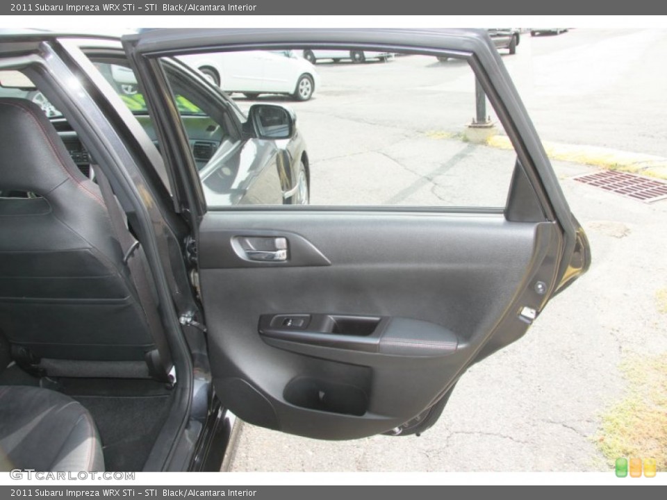 STI  Black/Alcantara Interior Door Panel for the 2011 Subaru Impreza WRX STi #70396464