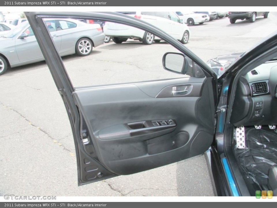 STI  Black/Alcantara Interior Door Panel for the 2011 Subaru Impreza WRX STi #70396521