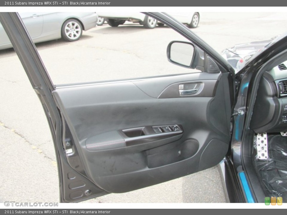 STI  Black/Alcantara Interior Door Panel for the 2011 Subaru Impreza WRX STi #70396530