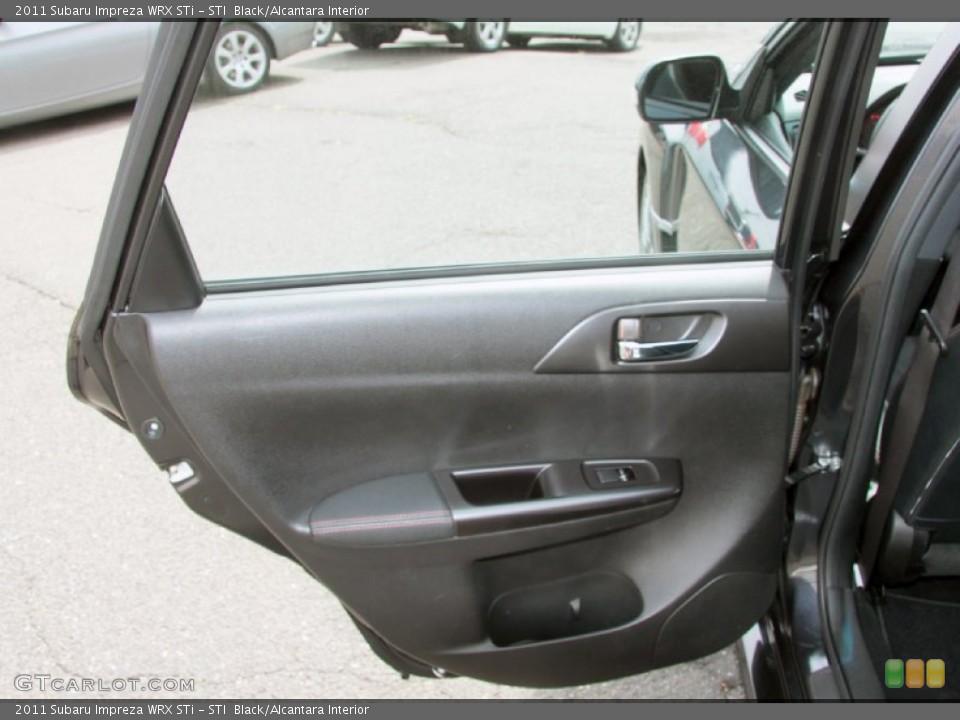 STI  Black/Alcantara Interior Door Panel for the 2011 Subaru Impreza WRX STi #70396539