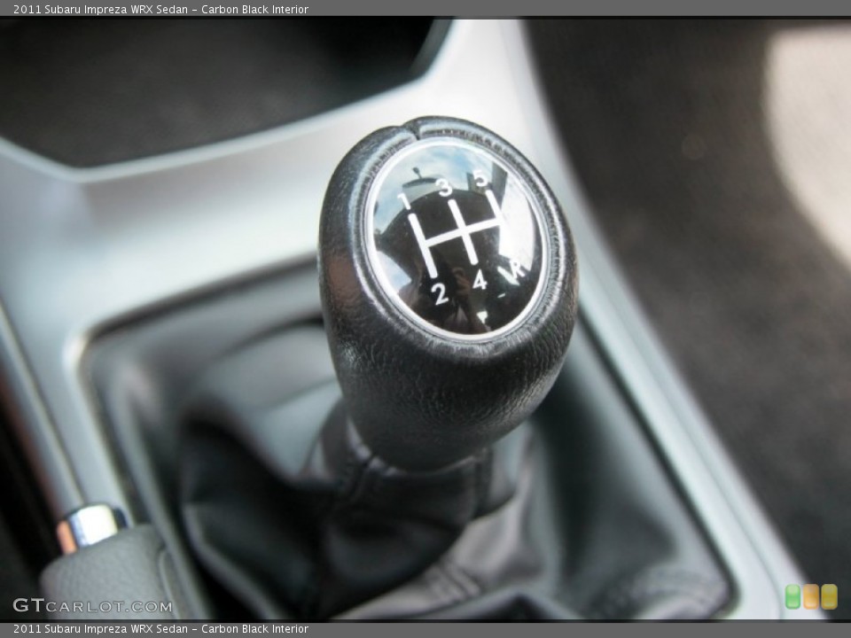 Carbon Black Interior Transmission for the 2011 Subaru Impreza WRX Sedan #70396956