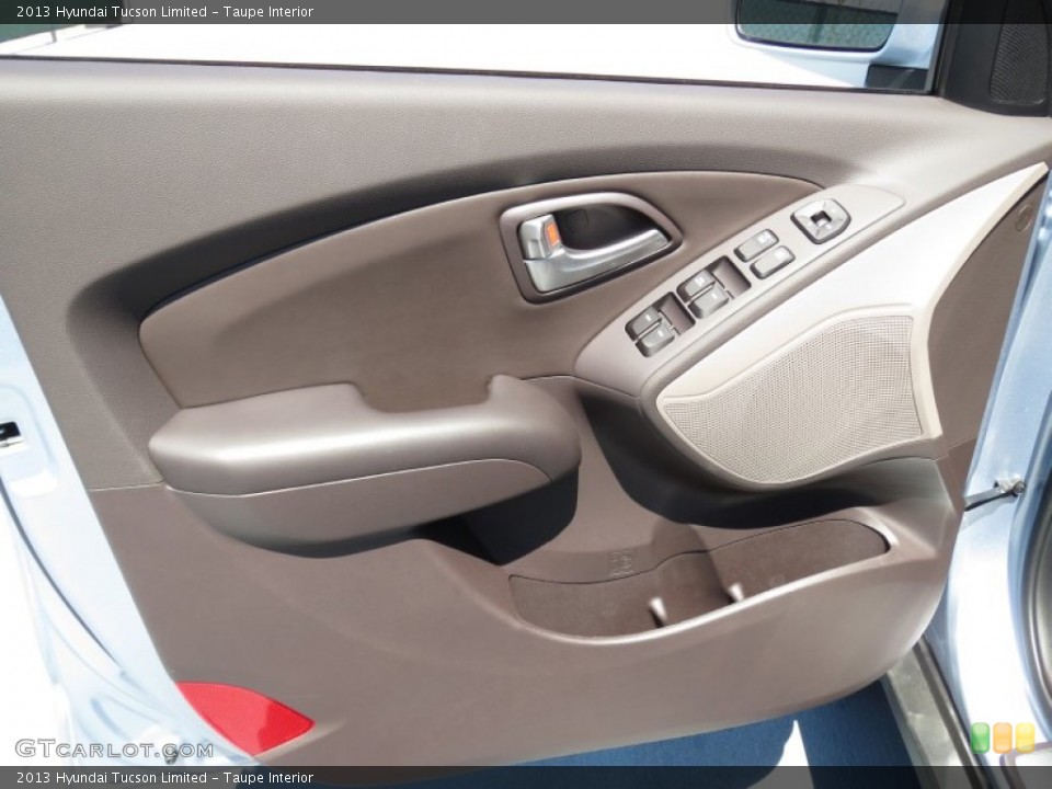 Taupe Interior Door Panel for the 2013 Hyundai Tucson Limited #70398337