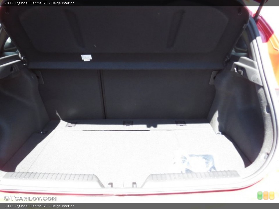 Beige Interior Trunk for the 2013 Hyundai Elantra GT #70398600