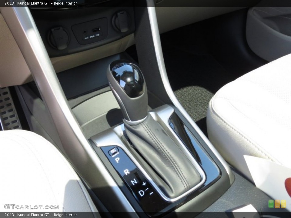 Beige Interior Transmission for the 2013 Hyundai Elantra GT #70398710