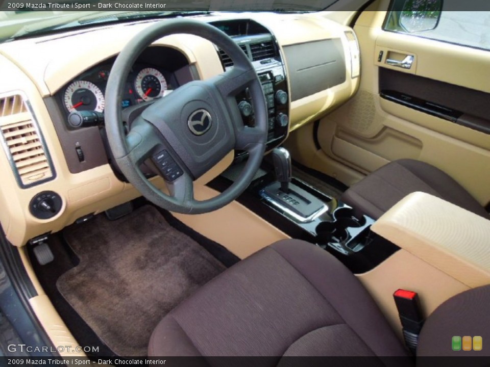 Dark Chocolate Interior Prime Interior for the 2009 Mazda Tribute i Sport #70399470
