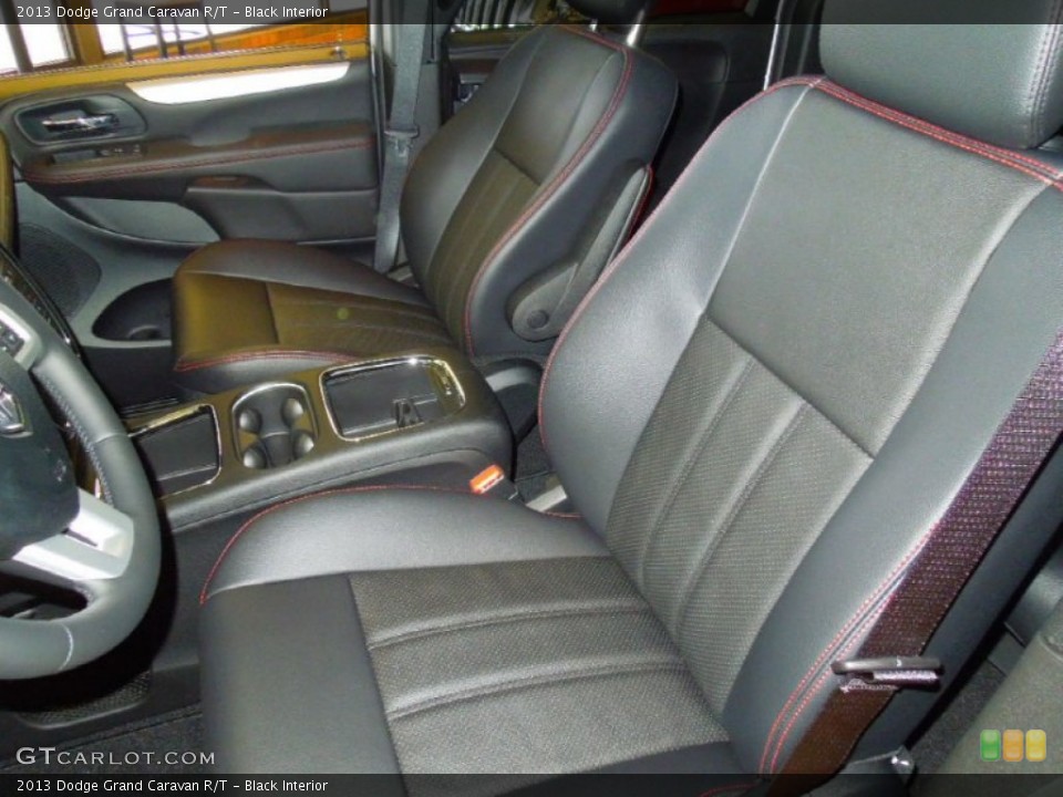Black Interior Front Seat for the 2013 Dodge Grand Caravan R/T #70399680