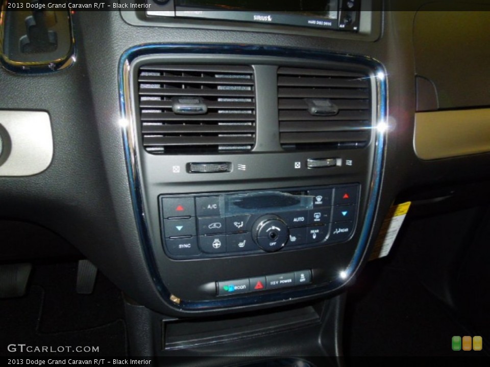 Black Interior Controls for the 2013 Dodge Grand Caravan R/T #70399692