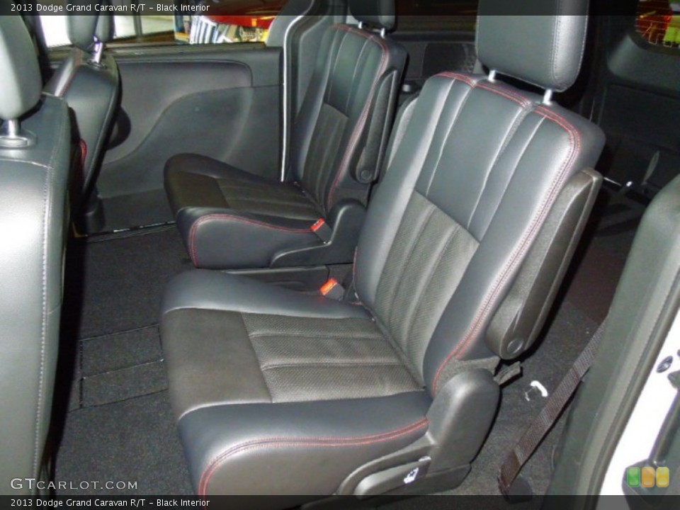 Black Interior Rear Seat for the 2013 Dodge Grand Caravan R/T #70399716