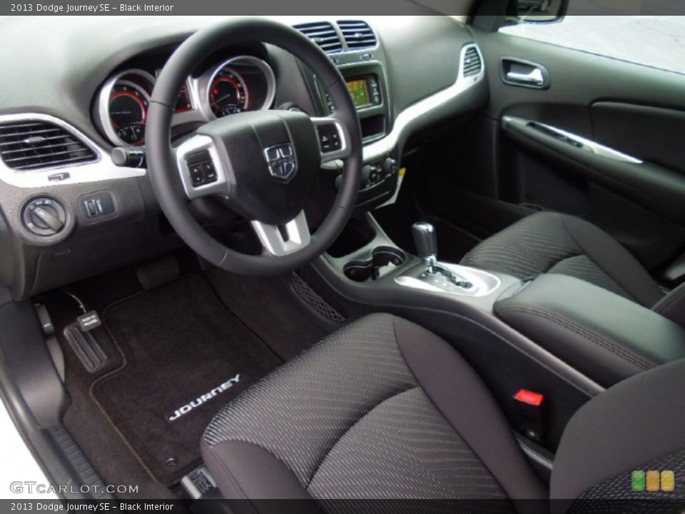 Black Interior Prime Interior for the 2013 Dodge Journey SE #70399929