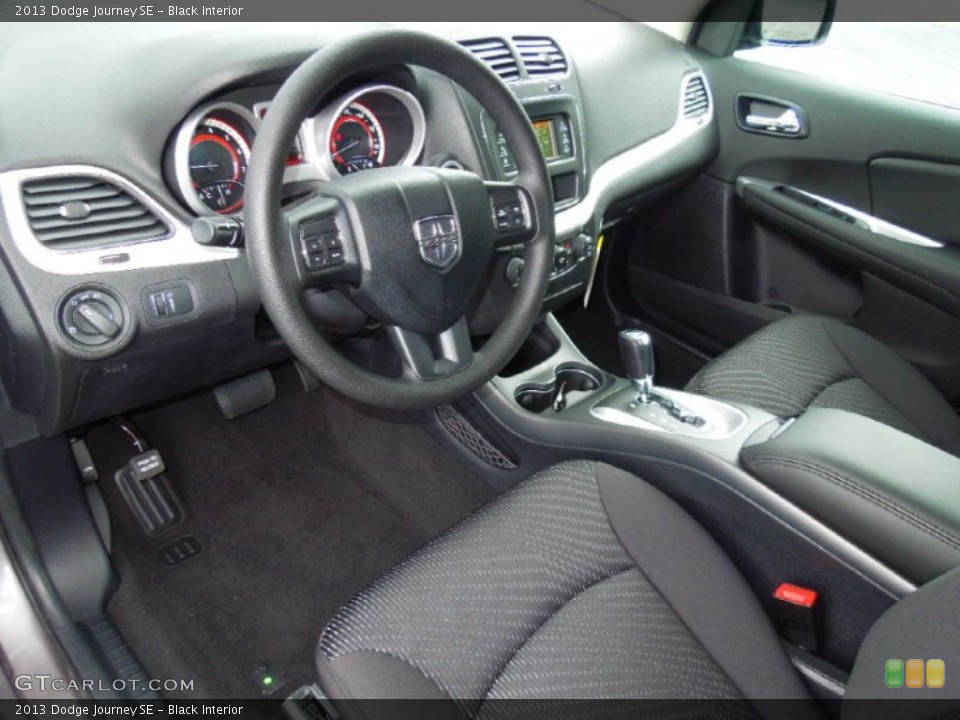 Black Interior Prime Interior for the 2013 Dodge Journey SE #70400088