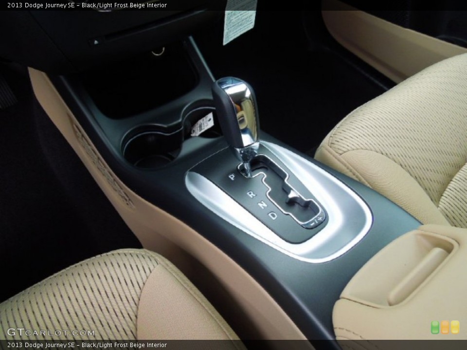 Black/Light Frost Beige Interior Transmission for the 2013 Dodge Journey SE #70400154