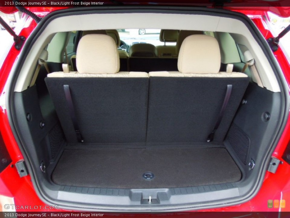 Black/Light Frost Beige Interior Trunk for the 2013 Dodge Journey SE #70400205