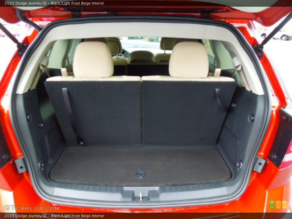 Black/Light Frost Beige Interior Trunk for the 2013 Dodge Journey SE #70400382