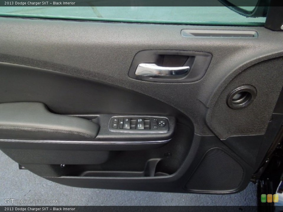 Black Interior Door Panel for the 2013 Dodge Charger SXT #70401090