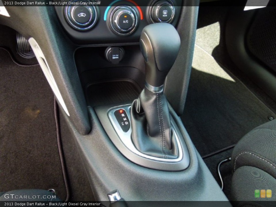 Black/Light Diesel Gray Interior Transmission for the 2013 Dodge Dart Rallye #70401423
