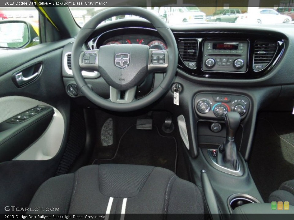 Black/Light Diesel Gray Interior Dashboard for the 2013 Dodge Dart Rallye #70401459