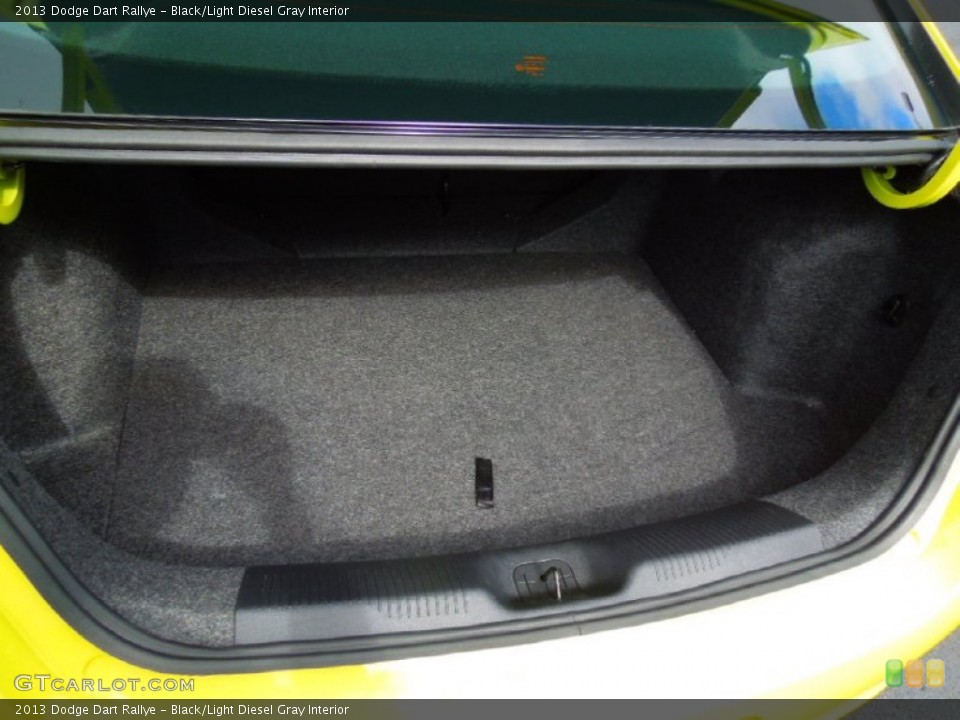 Black/Light Diesel Gray Interior Trunk for the 2013 Dodge Dart Rallye #70401471