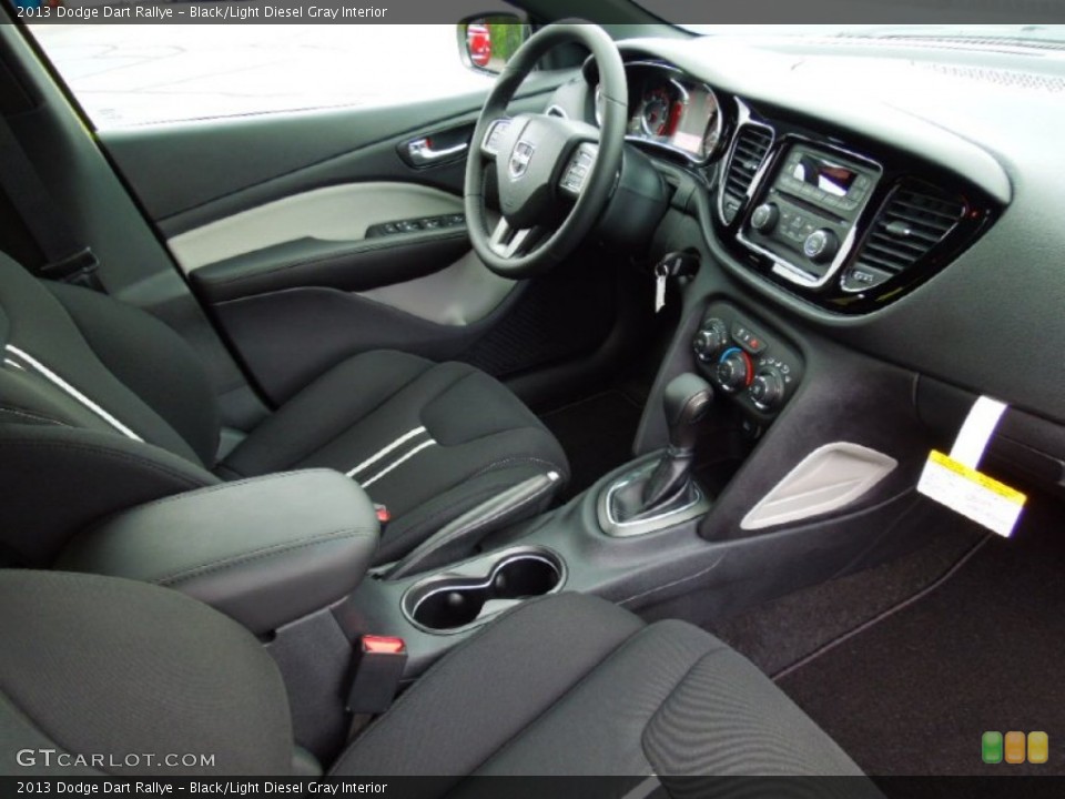Black/Light Diesel Gray Interior Dashboard for the 2013 Dodge Dart Rallye #70401492