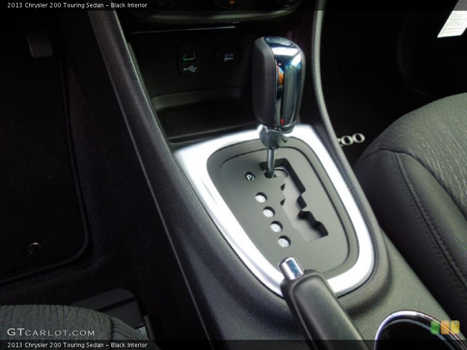 Black Interior Transmission for the 2013 Chrysler 200 Touring Sedan #70402725
