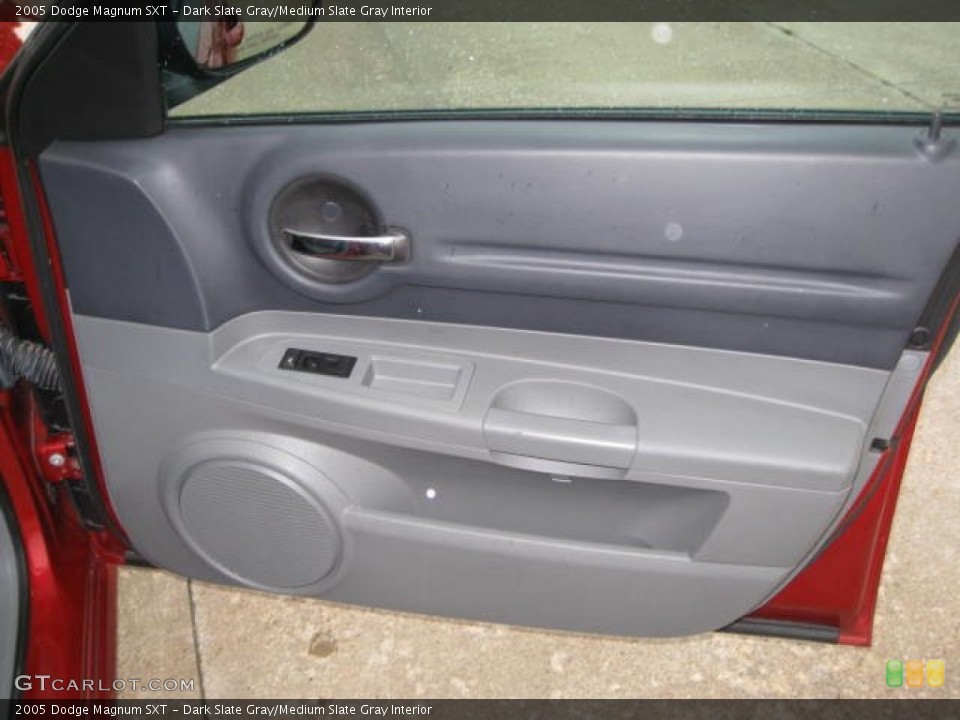 Dark Slate Gray/Medium Slate Gray Interior Door Panel for the 2005 Dodge Magnum SXT #70404531
